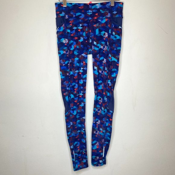 Athleta Leggings Triangular Be Free Tights XS - Picture 3 of 16